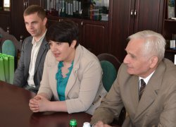 Meeting with delegation of State Higher Vocational School in Sanok, Poland